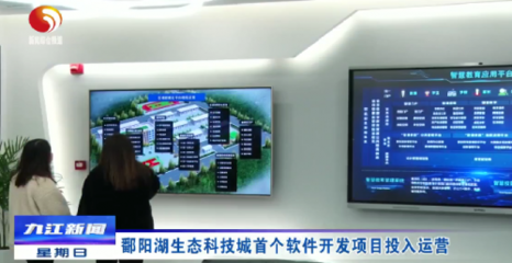 鄱陽湖生態科技城首個軟件開發項目投入運營，助力江西企業數字化轉型